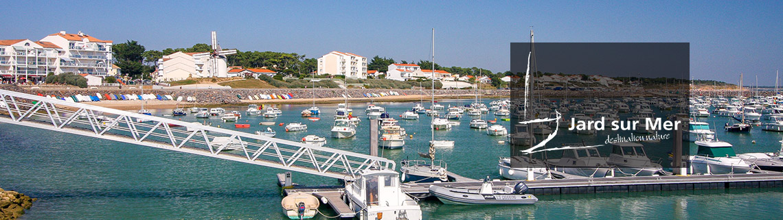 Ville de Jard sur Mer, île et station balnéaire en Vendée